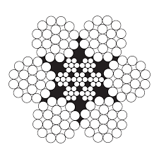 CABLE ACERO ALMA ACERO C/PELICULA LUBRIC. 6X25 FI+IWRC 1/2" 180KG/MM2 (CARRETE 1000MTS) 280662 SUN CORP