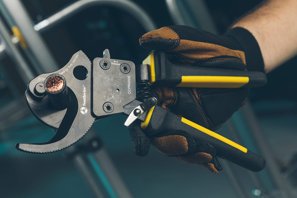 CORTADORA CABLE C/RATCHET 9" CCPR400 58277740 SOUTHWIRE