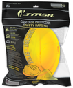 CASCO AMARILLO DIELÉCTRICO CON SUSPENSION TEXTIL 6 PUNTOS DE MATRACA WW-2017AMK JYRSA