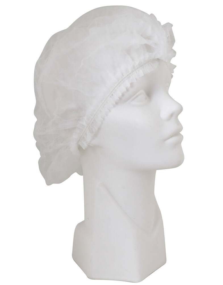 GORRO BLANCO PLISADO DE 21” CAJA CON 100 UDS JYR-1521M JYRSA