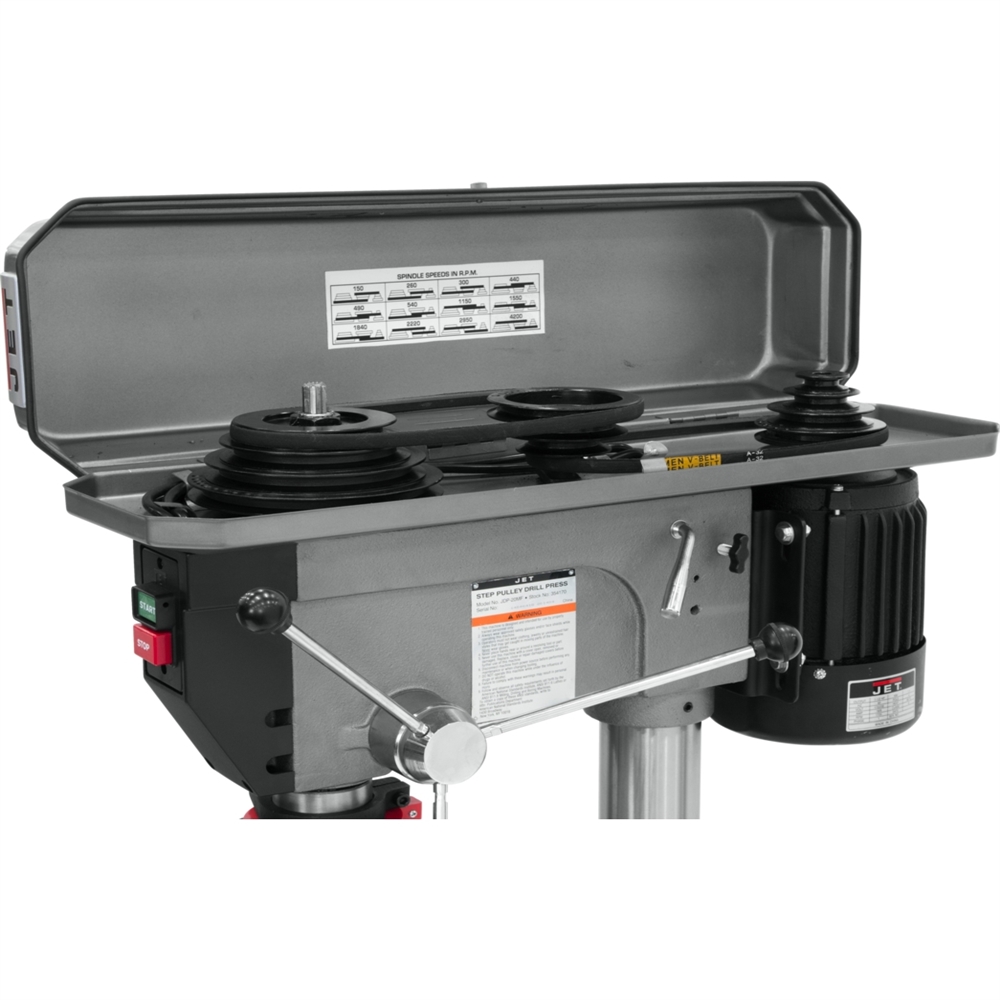 TALADRO PEDESTAL JDP-20MF 20"/1.5HP 115/230V 354170 JET