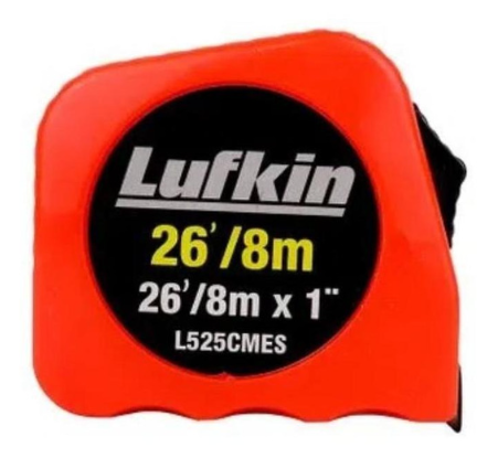 CINTA METRICA 8MX1" L525CME 64332300 LUFKIN