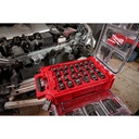 JUEGO CUBOS IMPACTO 1/2" 27 PIEZAS MM&SAE PACKOUT 49-66-6804 MILWAUKEE