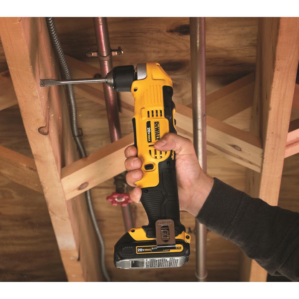 TALADRO ANGULAR 3/8" 20V 1.5AH DCD740C1 DEWALT