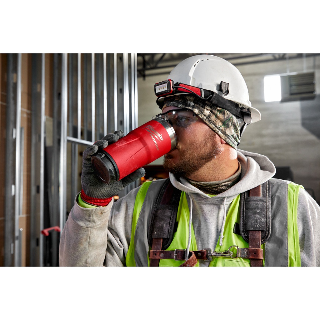 VASO TERMICO 20 OZ PACK OUT ROJO 48-22-8392R MILWAUKEE