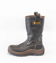 BOTA CUERO SOLDADOR PUNTA COMPOSITE CAFE DIELECTRICA HIGH #40 141040 ROBUSTA
