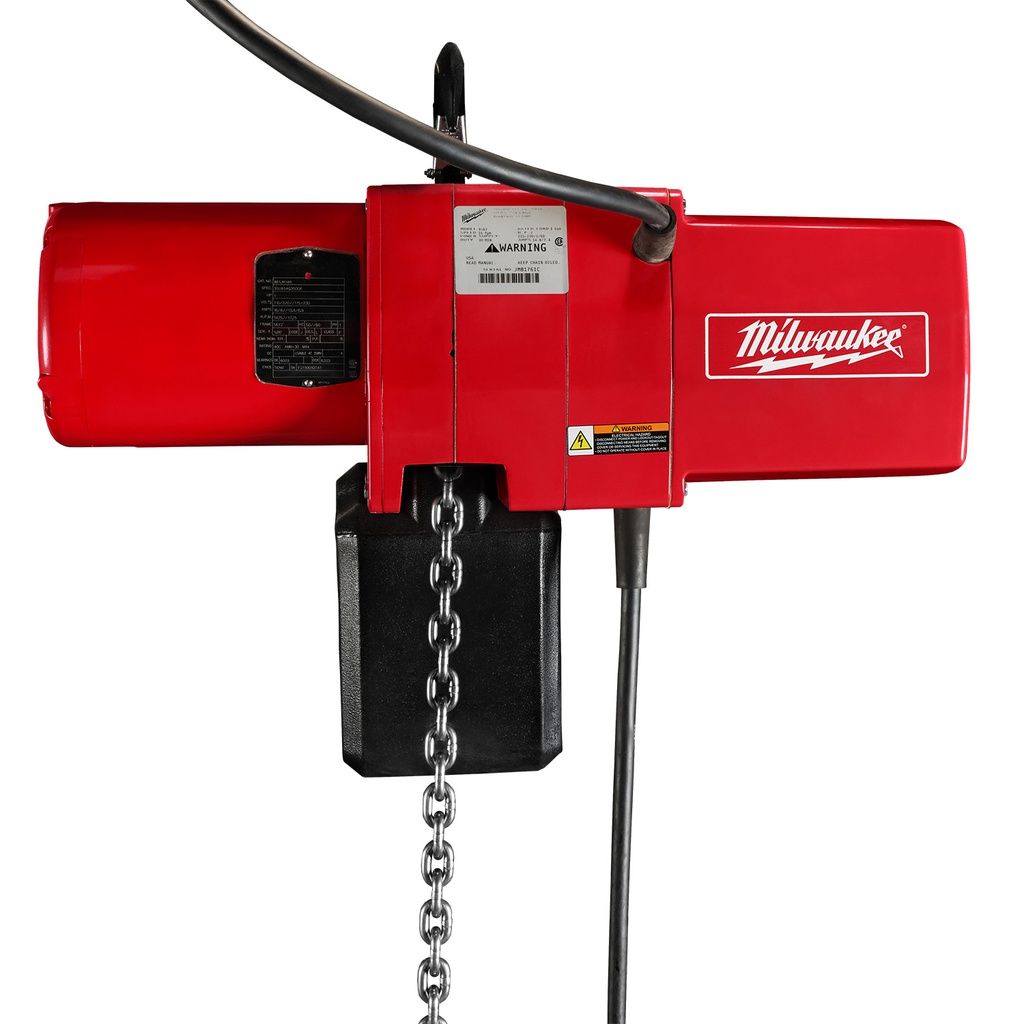 TACKLE ELECTRICO CADENA CAP. 1TON 115/230 V, 16 A 9565 MILWAUKEE