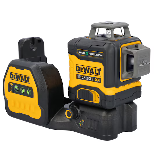 LASER VERTICAL- HORIZONTAL MULTI-LINEA 3X360 VERDE 20V DCLE34033D1 DEWALT