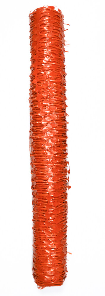 MALLA SEGURIDAD PLÁSTICA NARANJA FOSFORESCENTE 1.22X30 METROS SR-1187 JYRSA