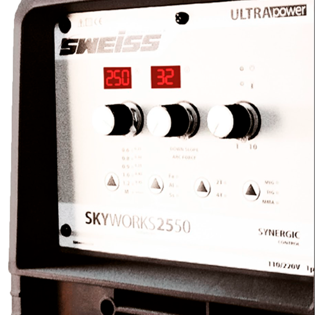 SOLDADORA INVERSOR MULTIPROCESO MMA/MIG/TIG/ 250A 95-270V 1F SKYWORKS 2550 SOSWSWW2550 SWEISS