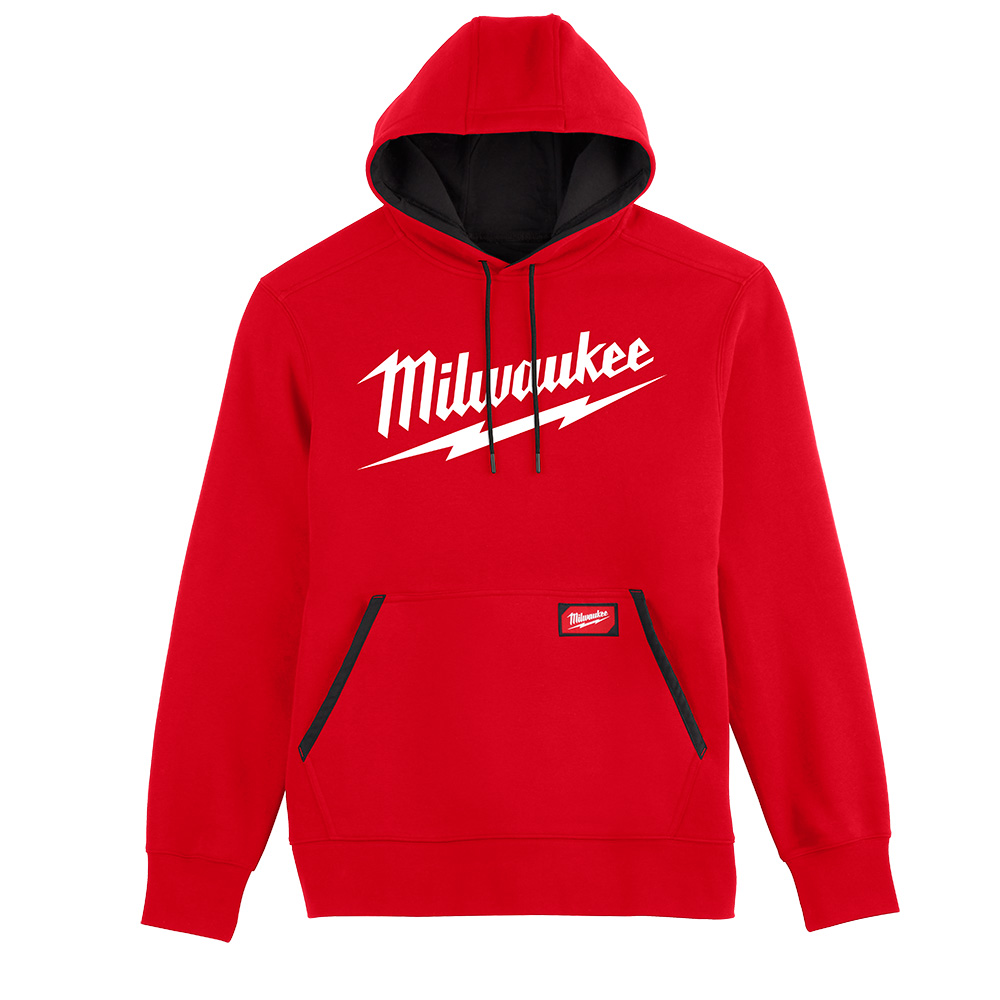 SUDADERA CON CAPUCHA MANGA LARGA TALLA:M 352R-M MILWAUKEE