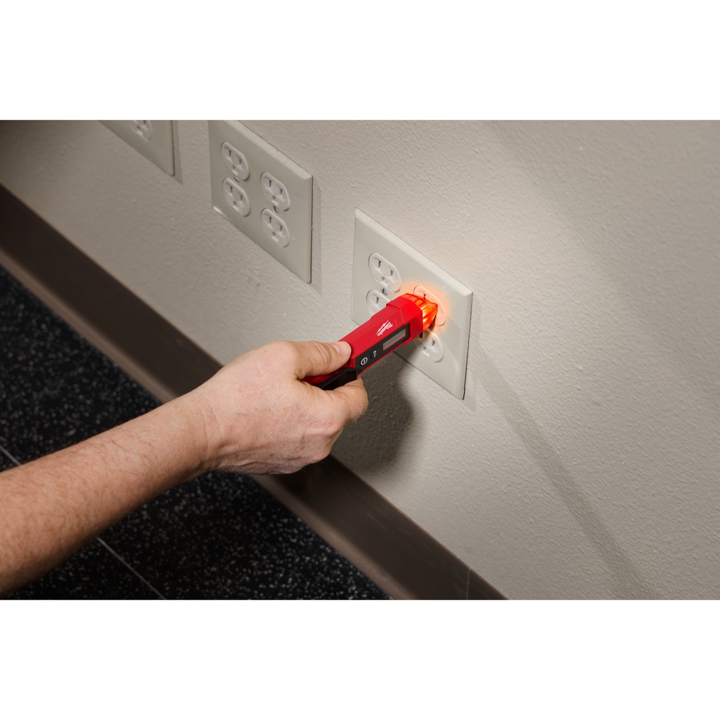 DETECTOR DE VOLTAJE SIN CONTACTO CON TERMOMETRO INFRAROJO LASER 2225-20 MILWAUKEE