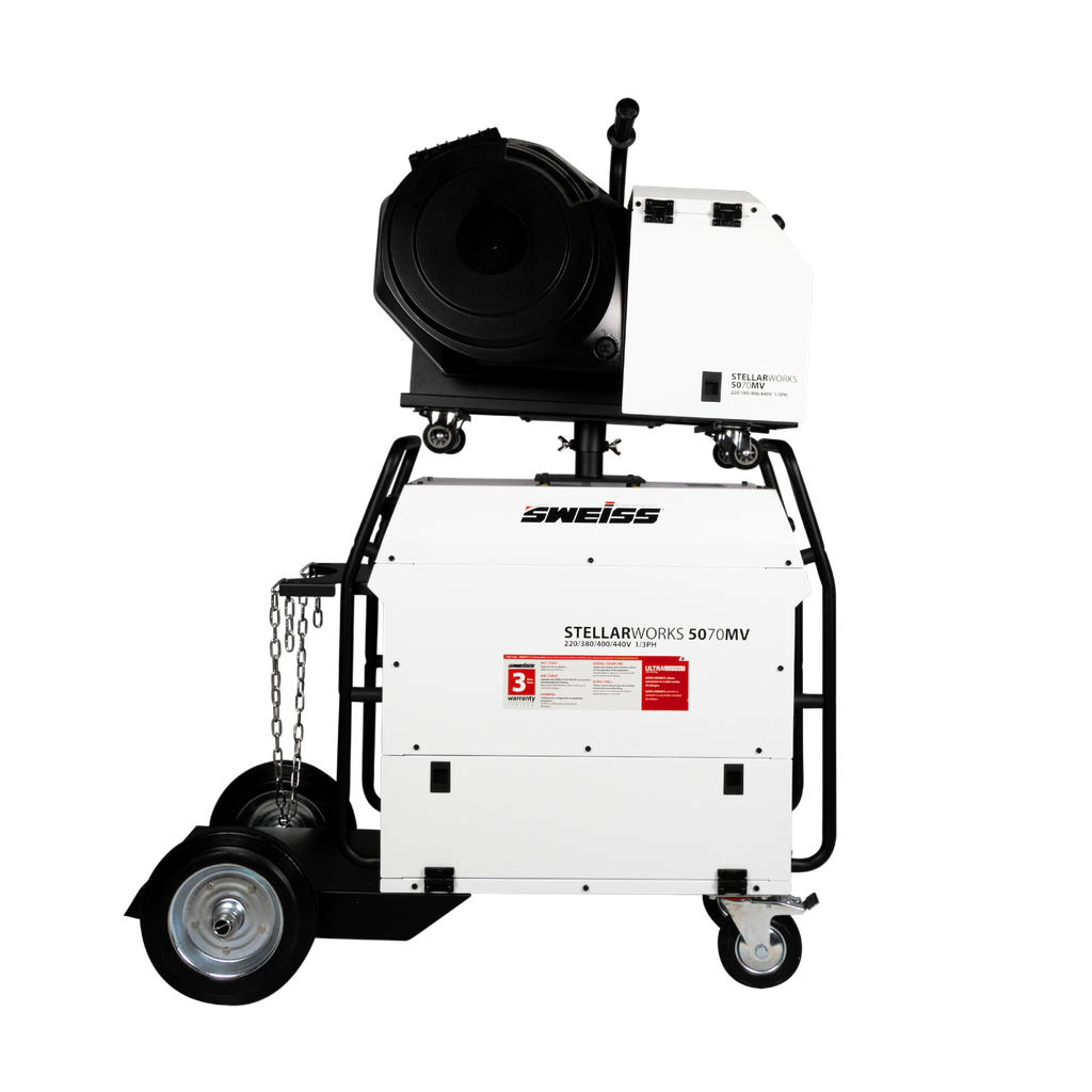 SOLDADORA INVERSOR MULTIPROCESO MMA/MIG/TIG/ STELLARWORKS 5070MV 500A  220/440V 1/3 F SOSWKSWW5070MV SWEISS