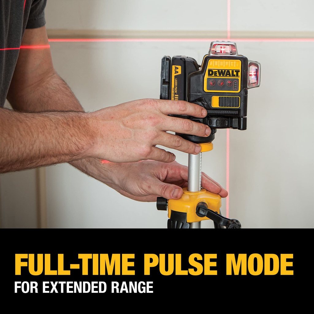 LASER MULTI-LINEA 3X360° ROJO DW089LR DEWALT