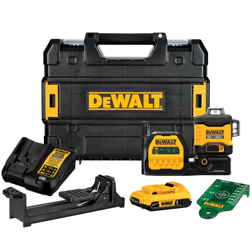 LASER VERTICAL- HORIZONTAL MULTI-LINEA 3X360 DCLE34030G-QU DEWALT