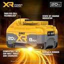 BATERIA PARA HERRAMIENTAS POWERSTACK 20V 8.0Ah DCB2108 DEWALT