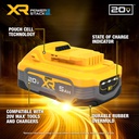 BATERIA PARA HERRAMIENTAS POWERSTACK 20V 5.0Ah DCBP520 DEWALT