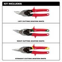 KIT TIJERAS AVIACION 10" 48-22-4533 MILWAUKEE