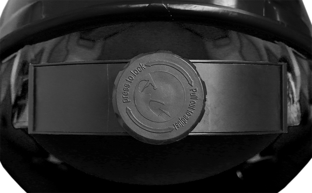 CASCO NEGRO DIELÉCTRICO CON SUSPENSION TEXTIL 6 PUNTOS DE RATCHET WW-2017NEK JYRSA