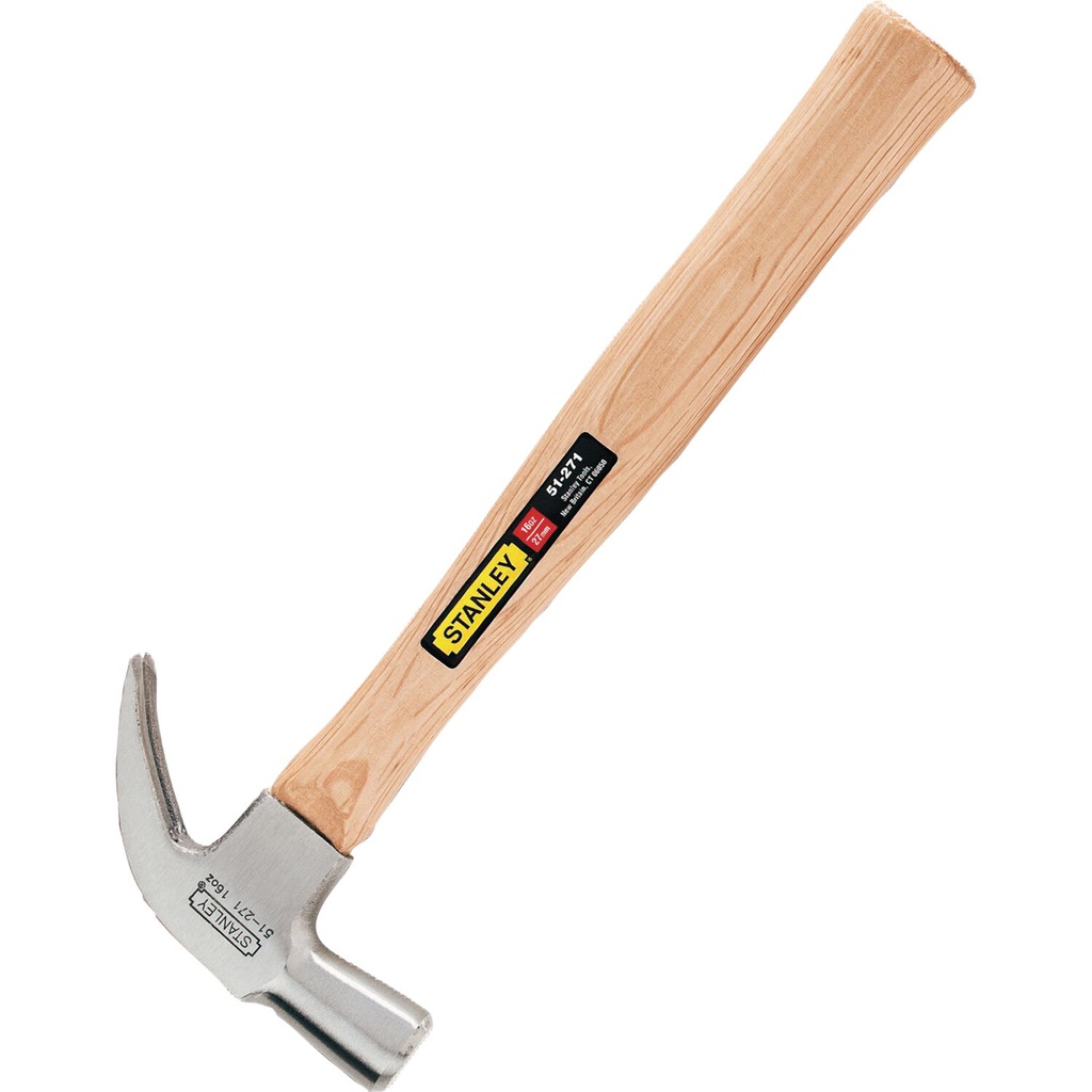 MARTILLO MANGO MADERA 16 OZ 51-271 STANLEY