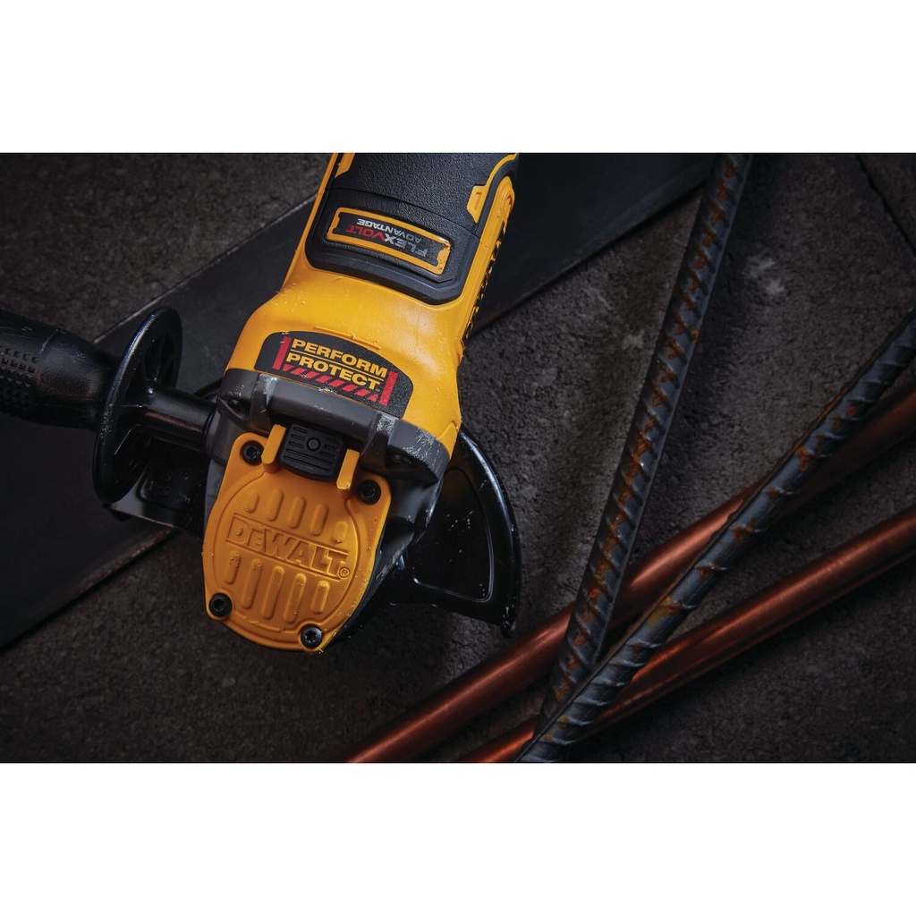 ESMERILADORA ANGULAR 4-1/2"-5" 20V DCG416B (SOLA) DEWALT