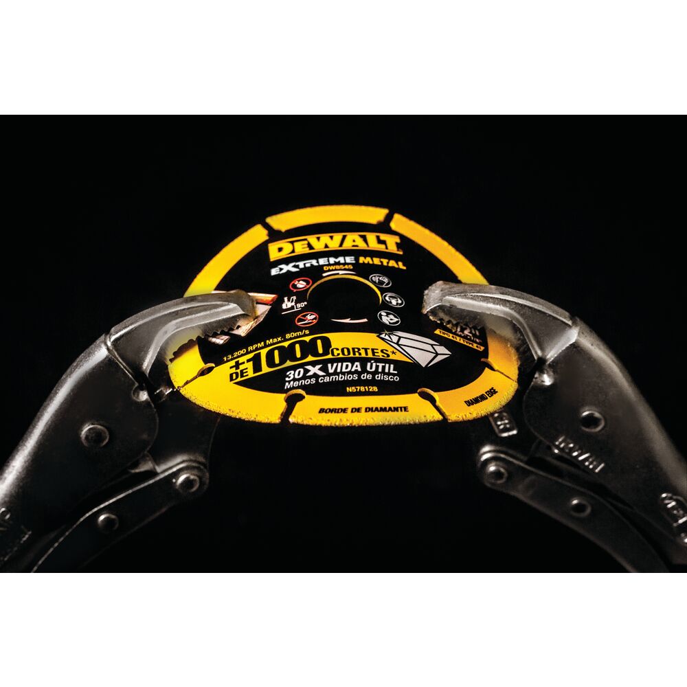 DISCO DIAMANTE PARA METAL 4-1/2" DW8545 DEWALT