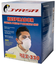 RESPIRADOR N95 CONTRA POLVO Y PARTICULAS NO TOXICAS REX-330 JYRSA