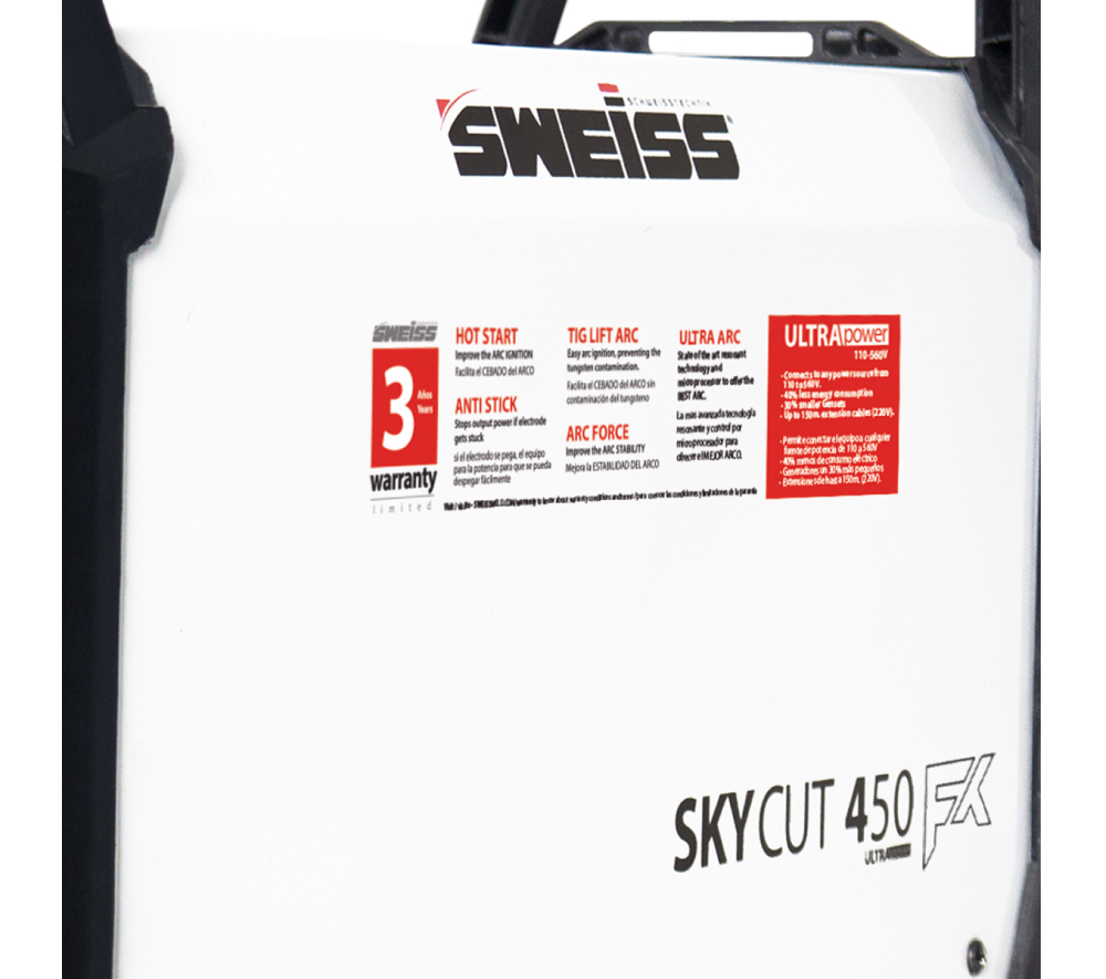 CORTADOR DE PLASMA SKYCUT 450 110/220V SOSWSWC450 SWEISS