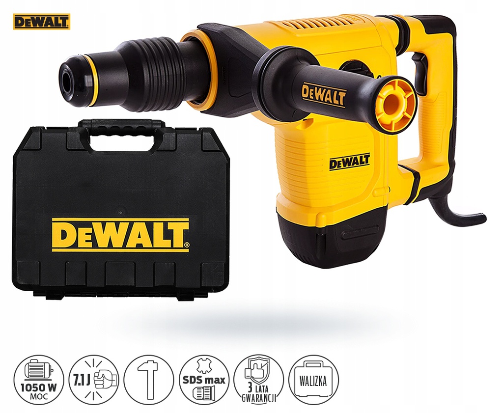MARTILLO CINCELADOR SDS MAX 10.5 J 7KG D25832K DEWALT