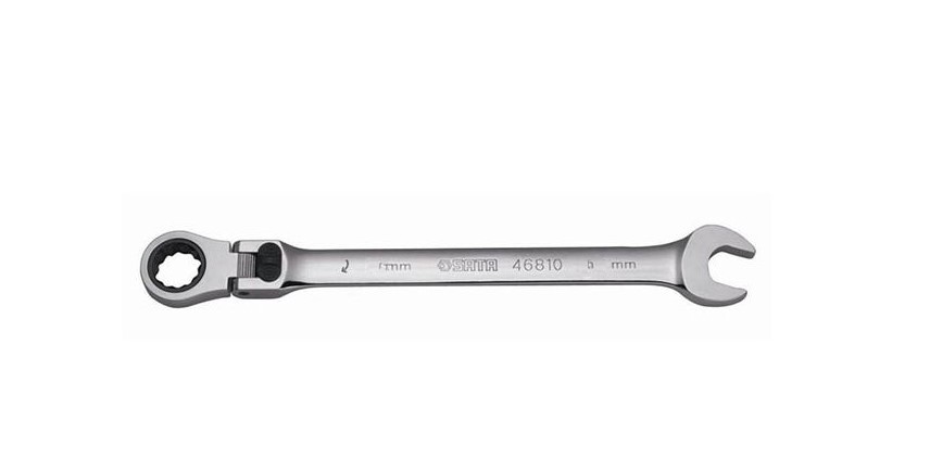 LLAVE RATCHET CON BLOQUEO 3/8"X171MM GL46903EM SATA