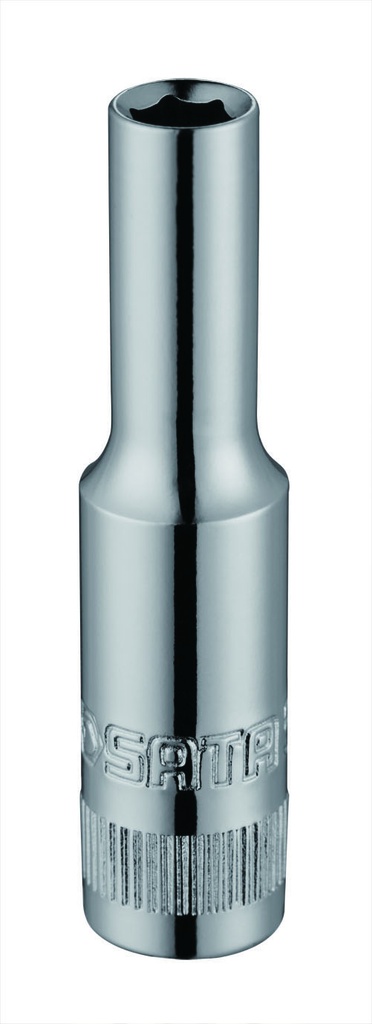 CUBO ESPIGA 1/4" LARGO 6 PUNTAS 12 MM GL11409EM SATA