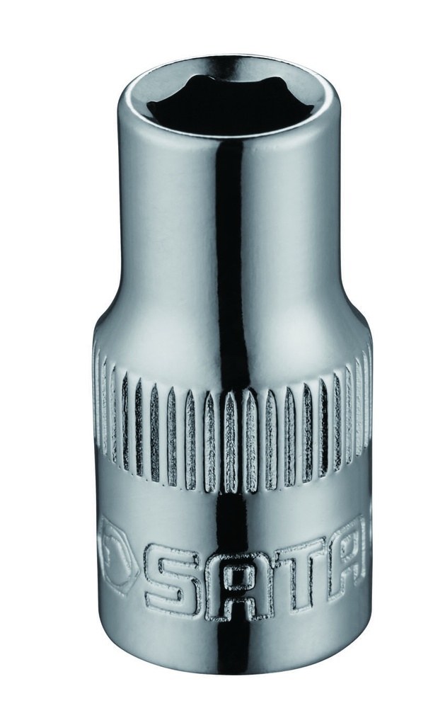 CUBO ESPIGA 1/4" 6 PUNTAS 9 MM GL11309EM SATA