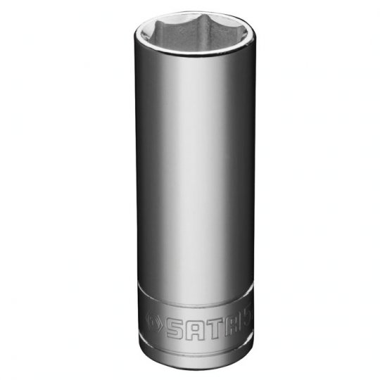 CUBO ESPIGA 3/8" LARGO 6 PUNTAS 1/2" GL12203EM SATA