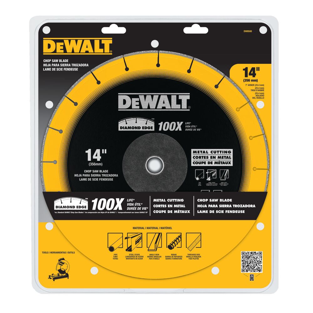 DISCO DIAMANTE PARA METAL 14" DW8500 DEWALT