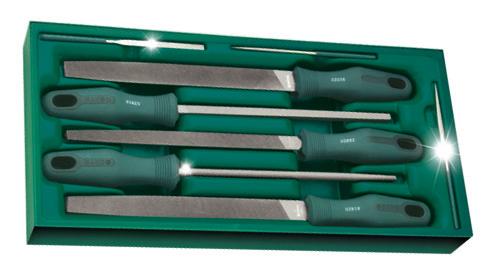 JUEGO DE LIMAS BANDEJA 8 PIEZAS ST09910 SATA