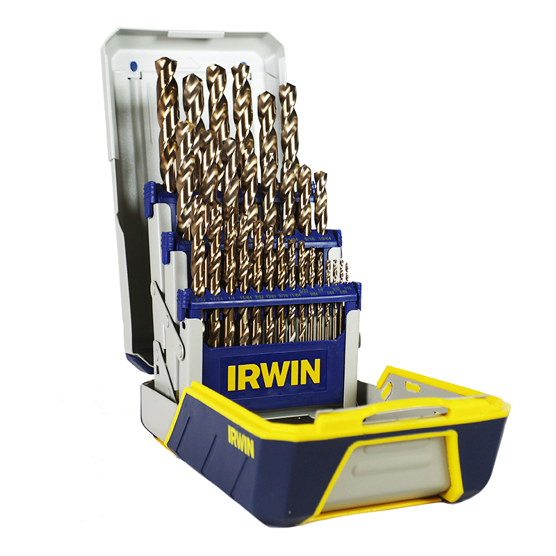 JUEGO BROCAS HSS 1/16"-1/2"  29 PIEZAS 60138 IRWIN
