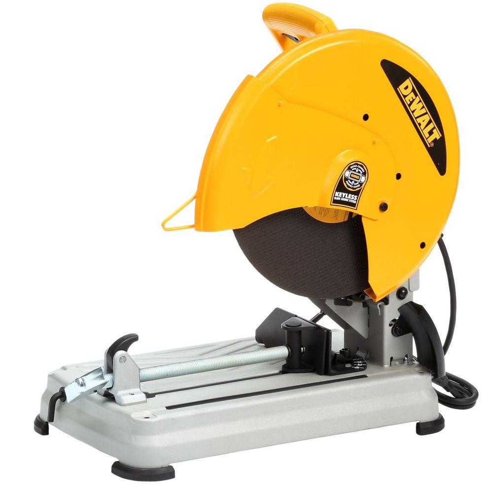TRONZADORA 14" 15 AMPERIOS 5.5HP SIN LLAVE D28715 DEWALT
