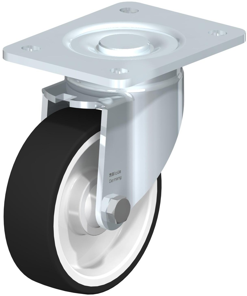 RUEDA GIRATORIA POLIURETANO 125X40MM 350K LH-POTH 125K-3 313684 BLICKLE