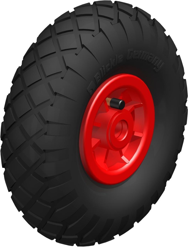 RUEDA SOLA INFLABLE 260X85MM PK 262/20-75R-ROT 150KG 231266 BLICKLE