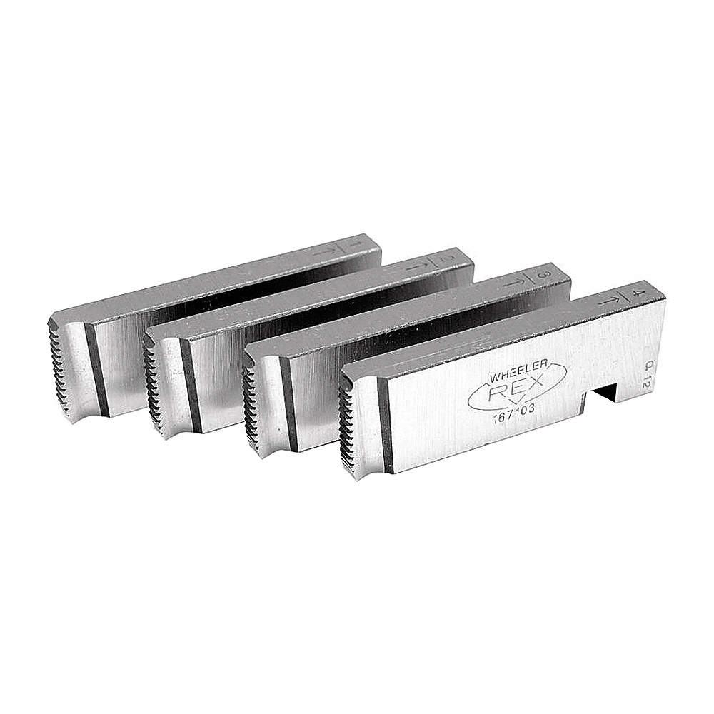 JUEGO 4 DADOS PARA ROSCADORA 8097 1"-2" NPT 847750 WHEELER REX