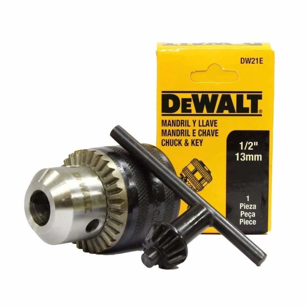 CHUCK DE 1/2" CON LLAVE DW21E DEWALT