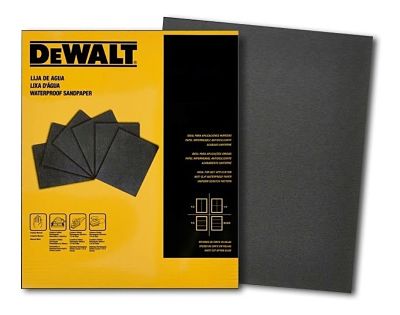 LIJA DE AGUA 9"X11" GRANO 320 CS DAW40320S DEWALT