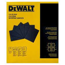 LIJA DE AGUA 9"X11" GRANO 1500 CS DAW51500S DEWALT