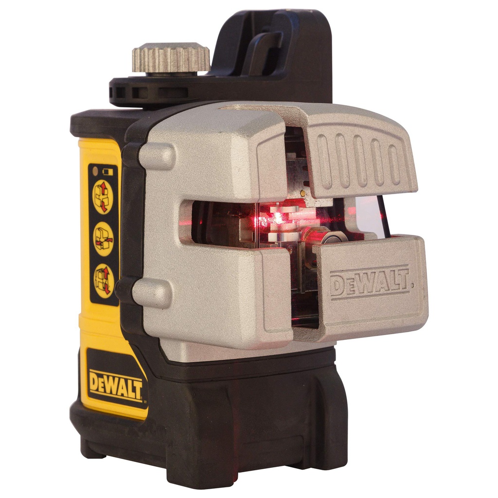 NIVEL LASER VERTICAL- HORIZONTAL MULTI-LINEA AA DW089K-QU ROJO DEWALT