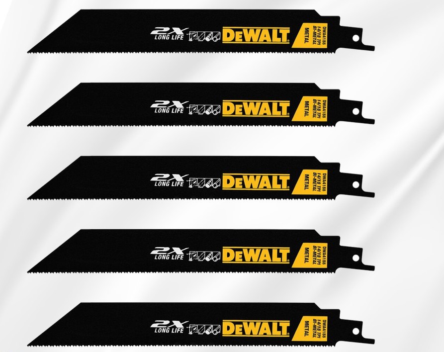 HOJA SIERRA RECIPROCA BI-METAL 8" 14/18 TPI (5U) DWA4188 DEWALT