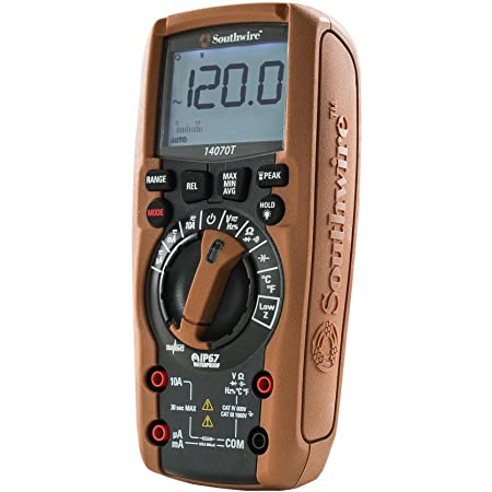 MULTIMETRO DIGITAL 1000V AC/DC TRUE RMS 14070T 63018201 SOUTHWIRE