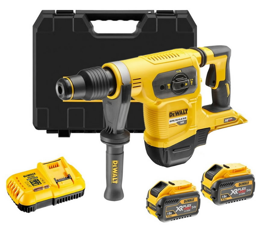 ROTOMARTILLO COMBINADO SDS MAX INALAMBRICO 60V DCH481X2 DEWALT