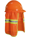 CUBRE NUCA ELASTICO ANARANJADO CON REFLEJANTE PARA CASCO DE SEGURIDAD WW-2001ANCRE JYRSA