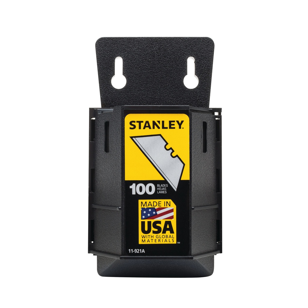JUEGO 100 PZAS CUCHILLAS REPUESTO 11-921A STANLEY