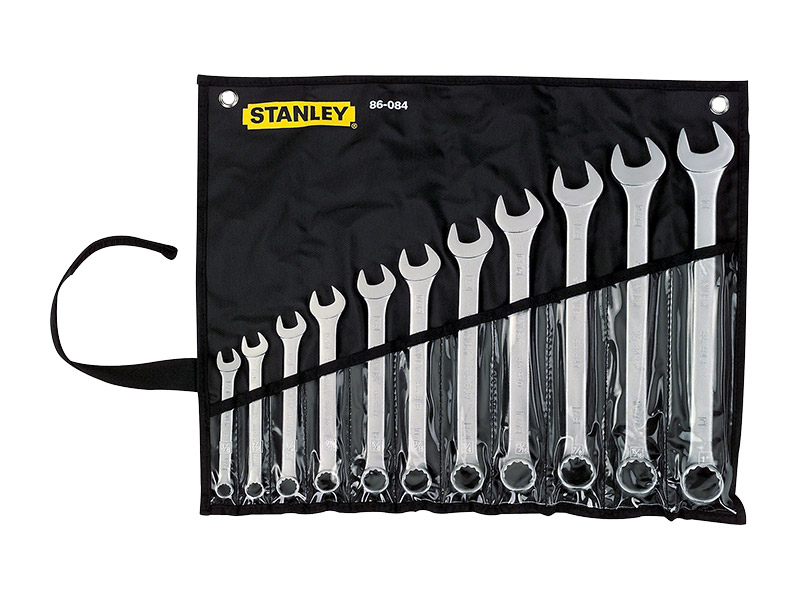 JUEGO 11 LLAVES COMBINADAS 3/8"-1" 86-084 STANLEY